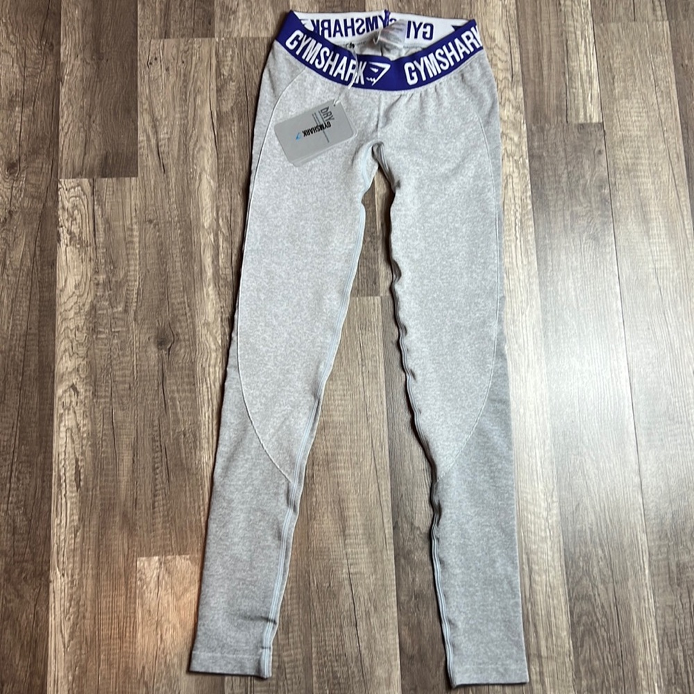 Gymshark Womens Size XS Flex Light Gray Leggings